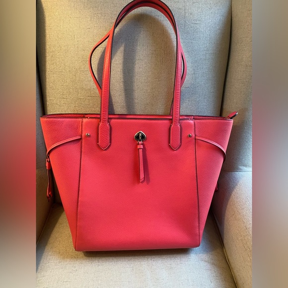 NWT KATE SPADE Leather Tote Large - Picture 1 of 7